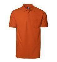 PRO wear polo shirt pocket Orange