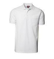 PRO wear polo shirt pocket White