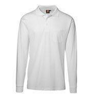 PRO wear polo shirt pocket White