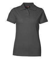 Piqué polo shirt stretch Charcoal