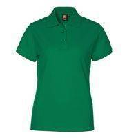 Piqué polo shirt stretch Green