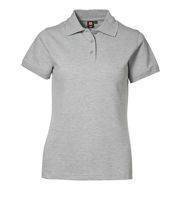 Piqué polo shirt stretch Grey melange