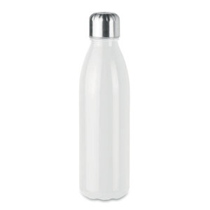 Szklana butelka na wodę Dr.Bacty Eos 650 ml - Biała