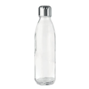 Szklana butelka na wodę Dr.Bacty Eos 650 ml - Jasne szkło