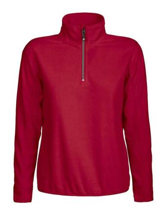 Bluza męska Melton Lady Half Zip  D.A.D - Czerwony