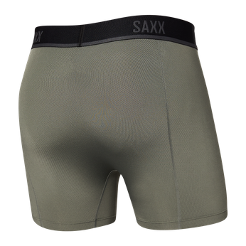 Bokserki do biegania męskie sportowe SAXX KINETIC HD Boxer Brief - szare