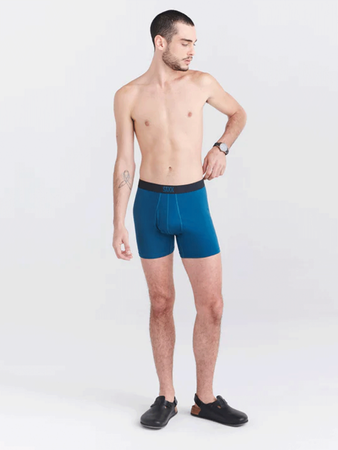 Bokserki męskie SAXX ULTRA Boxer Brief kapsle - turkusowy