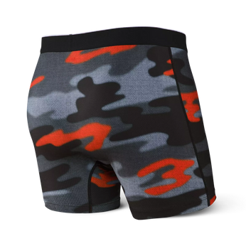 Bokserki męskie sportowe SAXX VOLT Boxer Brief – szare moro