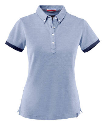 Koszulka damska Larkford Polo Harvest, niebieski