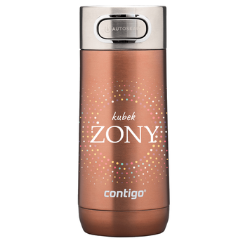 Kubek termiczny Contigo Luxe z nadrukiem 360ml - Żona