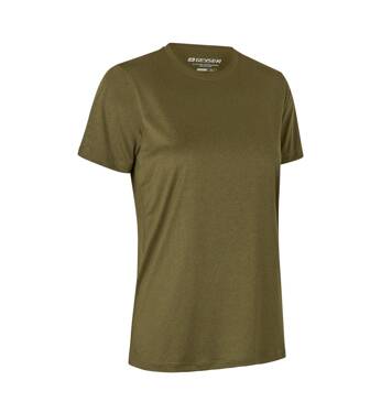 T-shirt GEYSER I essential, damski ID - Zielony