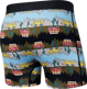 Bokserki męskie szybkoschnące SAXX VIBE Boxer Brief - Camper - wielokolorowy